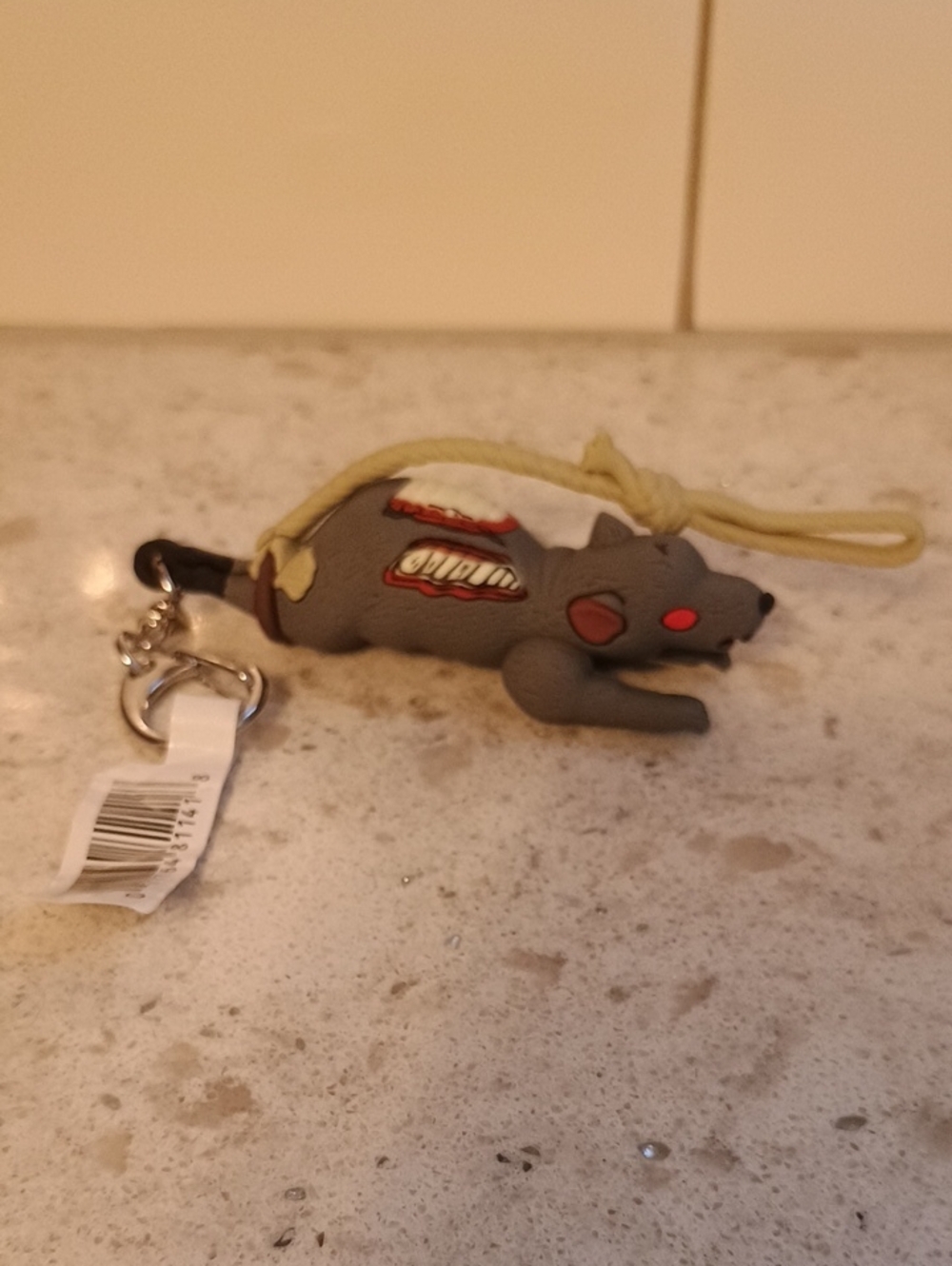 Spirit Halloween 2026 Figural Bag Clip-"Hanging Zombie RAT"